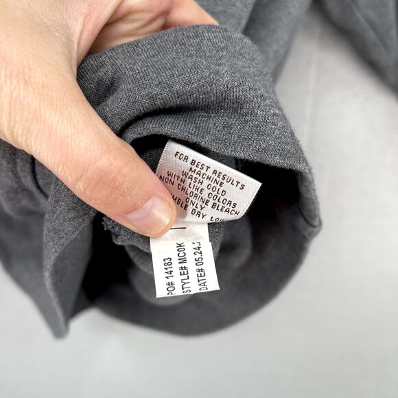 Peter Millar Sweater Mens Large Gray Quarter Zip Pullover Sweatshirt Adult - Picture 5 of 9